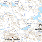 Sépaq Parc national d’Aiguebelle : Carte générale digital map