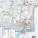 Parc national d'Aiguebelle - Carte des activités hivernales Preview 1