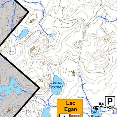 Parc national de Frontenac : Carte générale Preview 3