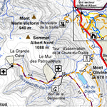 Sépaq Parc national de la Gaspésie - Carte des activités hivernales 2024 digital map