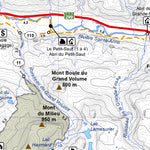Parc national de la Gaspésie - Carte des sentiers de raquette Preview 2