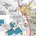 Parc national de la Gaspésie - Carte des sentiers de raquette Preview 3