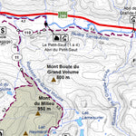 Parc national de la Gaspésie - Carte des sentiers de ski nordique Preview 2