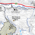 Parc national de la Gaspésie - Carte des sentiers hivernaux Preview 2