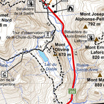Sépaq Parc national de la Gaspésie : Carte générale digital map