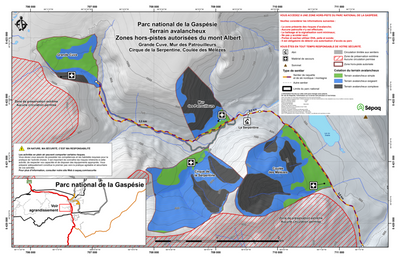 Parc national de la Gaspésie - Terrain avalancheux du Mont Albert Preview 1