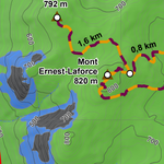 Parc national de la Gaspésie - Terrain avalancheux du secteur Ernest-Laforce Preview 2