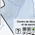 Parc national de la Jacques-Cartier - Carte des activités hivernales Preview 2