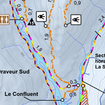 Parc national de la Jacques-Cartier - Carte des activités hivernales Preview 3