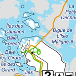 Parc national de la Pointe-Taillon : Carte générale Preview 3
