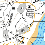 Sépaq Parc national de la Yamaska : Carte générale digital map