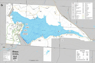 Parc national de la Yamaska : Carte générale Preview 1