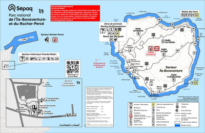 Parc national de l’Île-Bonaventure-et-du-Rocher-Percé: Carte générale Preview 1
