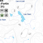 Parc national des Grands-Jardins - Carte des activités hivernales Preview 2