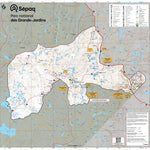 Parc national des Grands-Jardins : Carte générale Preview 1