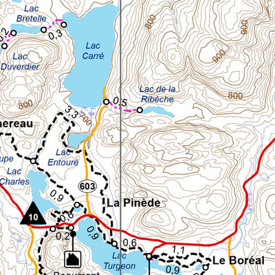 Parc national des Grands-Jardins : Carte générale Preview 2