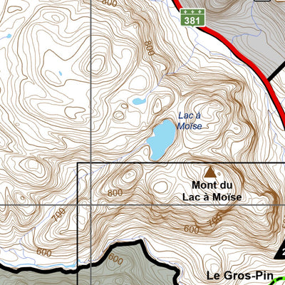 Parc national des Grands-Jardins : Carte générale Preview 3
