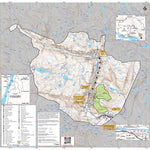Sépaq Parc national des Hautes-Gorges-de-la-Rivière-Malbaie : Carte générale digital map
