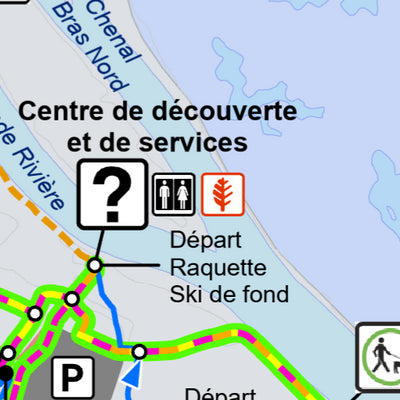Parc national des Îles-de-Boucherville- - Carte des activités hivernales Preview 2