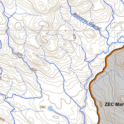 Parc national des Monts-Valin : Carte générale Preview 2