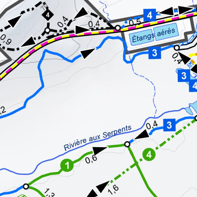 Parc national d'Oka - Carte des activités hivernales Preview 2