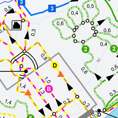 Parc national d'Oka - Carte des activités hivernales Preview 3