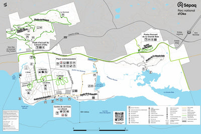 Parc national d’Oka : Carte générale Preview 1