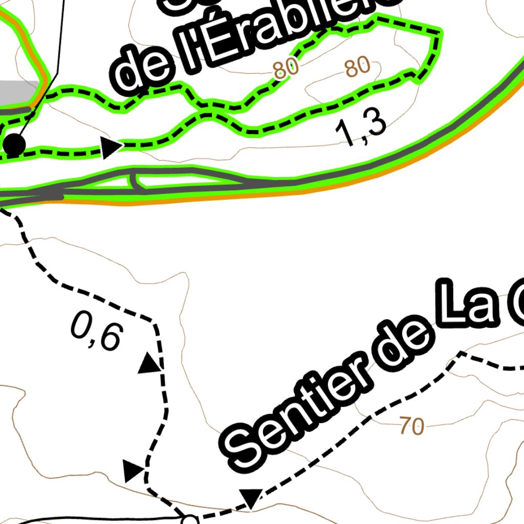 Sepaq Map Parc national d’Oka : Carte générale Map by Sepaq | Avenza Maps