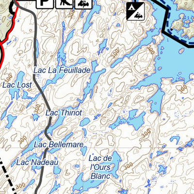 Parc national d'Opémican : Parcours nautique Preview 2