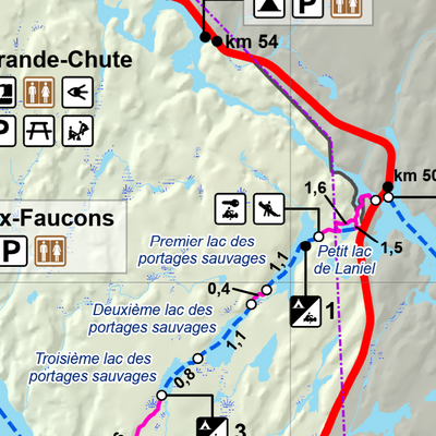 Parc national d'Opémican : Parcours nautique Preview 3