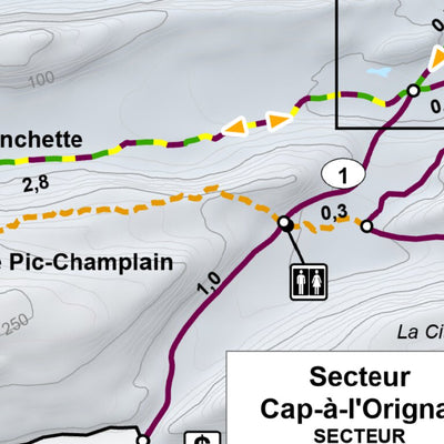 Parc national du Bic - Carte des activités hivernales Preview 2