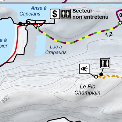 Parc national du Bic - Carte des activités hivernales Preview 3