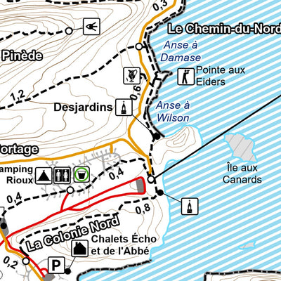 Parc national du Bic : Carte générale Preview 3