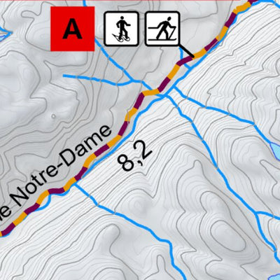 Parc national du Fjord-du-Saguenay - Carte des activités hivernales Preview 3