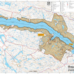 Sépaq Parc national du Fjord-du-Saguenay - secteur ouest : Carte générale digital map