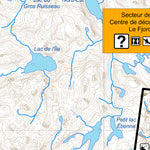 Sépaq Parc national du Fjord-du-Saguenay - secteur ouest : Carte générale digital map