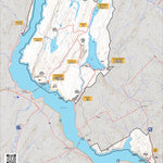 Sépaq Parc national du Lac-Témiscouata : Carte générale digital map