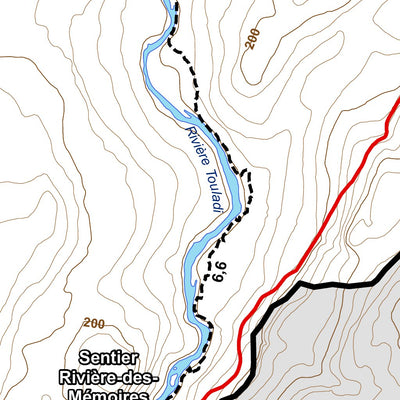 Sépaq Parc national du Lac-Témiscouata : Carte générale digital map
