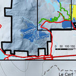 Parc national du Mont-Orford : Carte de Vélo à pneus surdimensionnés Preview 3