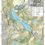 Sépaq Parc national du Mont-Orford : Carte de vélo de montagne digital map
