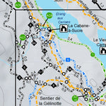 Sépaq Parc national du Mont-Orford - Carte des activités hivernales 2024 digital map