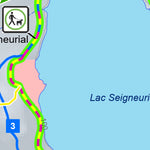 Parc national du Mont-Saint-Bruno - Carte des activités hivernales Preview 2