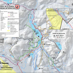Parc national du Mont-Tremblant - Carte des activités hivernales (Secteur de la Diable) Preview 1