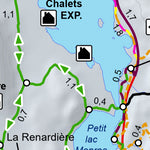 Parc national du Mont-Tremblant - Carte des activités hivernales (Secteur de la Diable) Preview 2