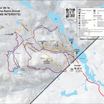 Parc national du Mont-Tremblant - Carte des activités hivernales (Secteur Pimbina) Preview 1