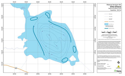 Sépaq Petit lac de Mont-Louis (Chic-Chocs) digital map
