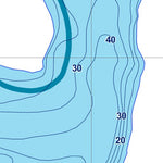 Sépaq Petit lac Jacques-Cartier (Laurentides) digital map