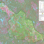 Réserve faunique Ashuapmushuan: Carte générale de chasse à l'orignal 2026 Preview 1