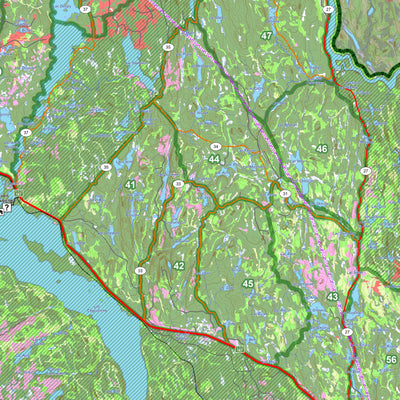 Réserve faunique Ashuapmushuan: Carte générale de chasse à l'orignal 2026 Preview 2