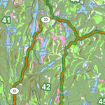Réserve faunique Ashuapmushuan: Carte générale de chasse à l'orignal 2026 Preview 2